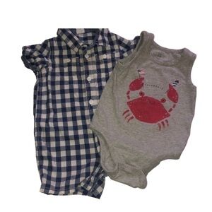 BABY Gap Romper Bundle 6-12 M